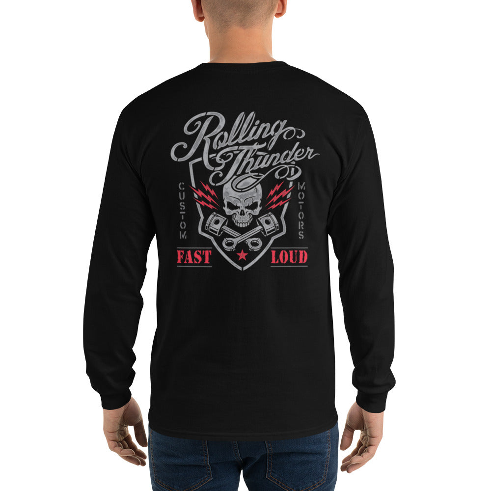 Reckless Rage "Rolling Thunder" Men’s Long Sleeve Shirt