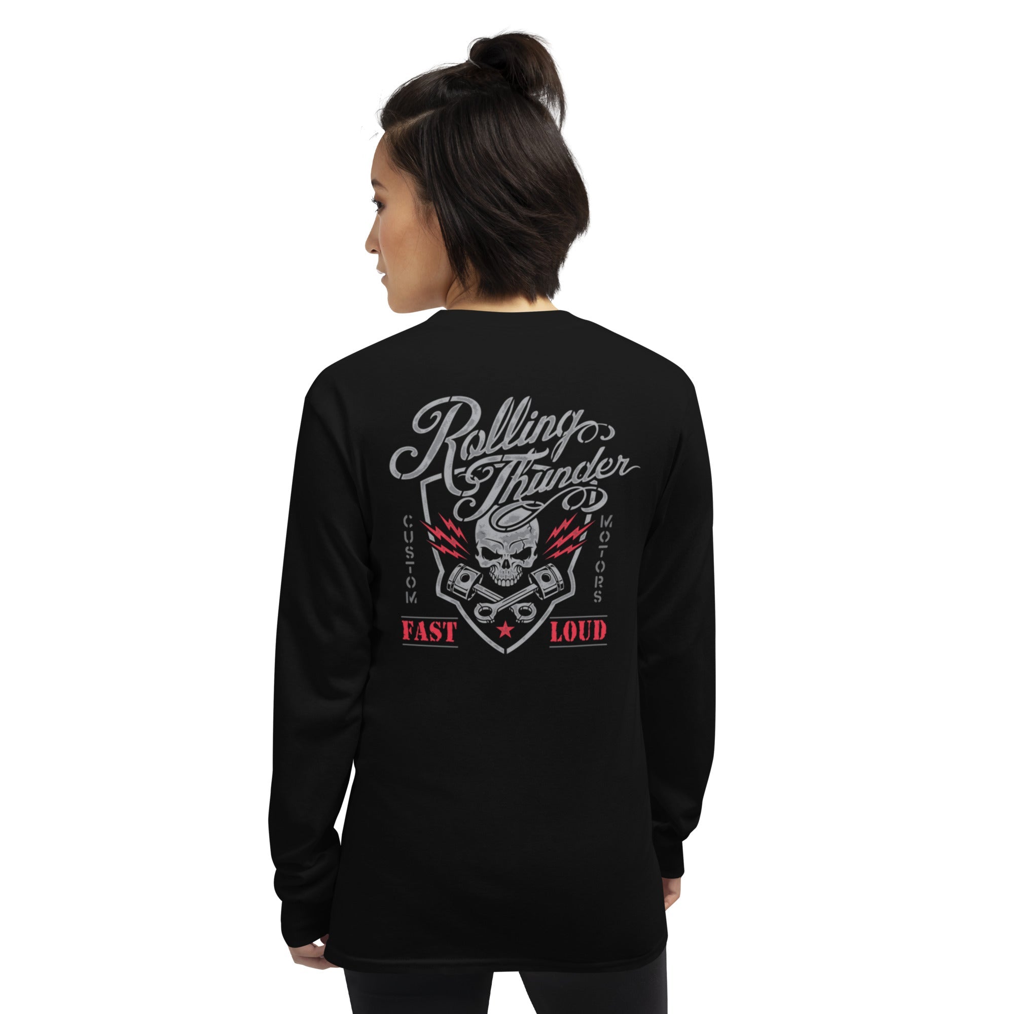 Reckless Rage "Rolling Thunder" Men’s Long Sleeve Shirt